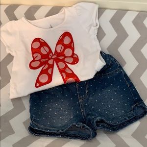 18 Months Minie Mousey outfit